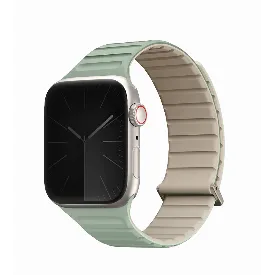 Ремешок Uniq REVIX EVO для Apple Watch 41/40/38 мм, Mint/Beige, мятный/бежевый